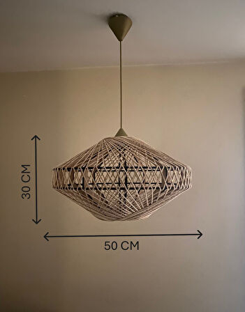 Doğal,El Yapımı   Bohem,Rustik,Modern,Jüt,Sarkıt Avize