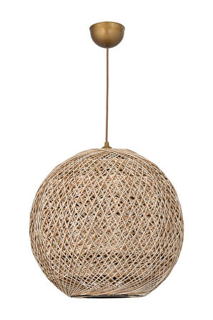 Doğal el yapımı  Bohem-Rustik-Modern-Jüt-Yapımı Sarkıt Avize