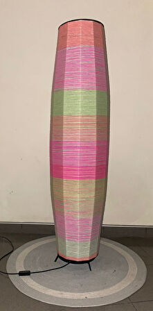 Doğal El Yapımı Lambader Bohem,Ahşap,Modern,Rustik 135*32