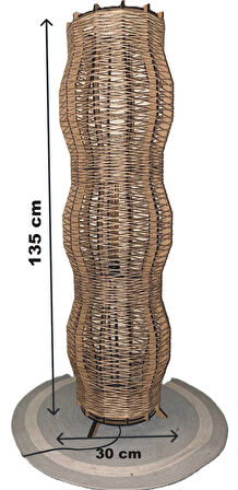 Doğal El Yapımı Lambader Bohem,Ahşap,Modern,Rustik 
