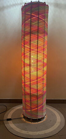 Doğal El Yapımı Lambader Bohem,Ahşap,Modern,Rustik