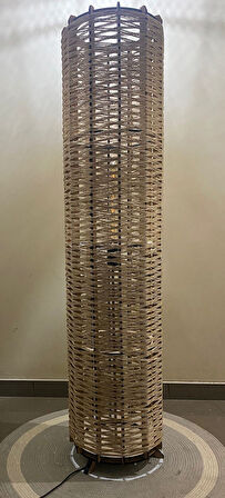 Doğal El Yapımı Lambader Bohem,Ahşap,Modern,Rustik