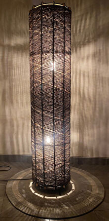 Doğal El Yapımı Lambader Bohem,Ahşap,Modern,Rustik