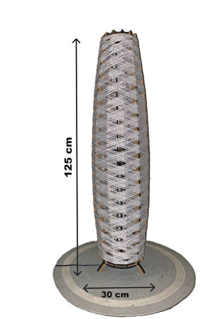 Doğal El Yapımı Lambader Bohem,Ahşap,Modern,Rustik