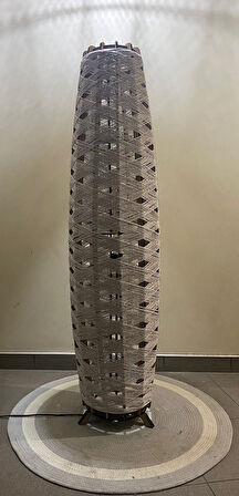 Doğal El Yapımı Lambader Bohem,Ahşap,Modern,Rustik