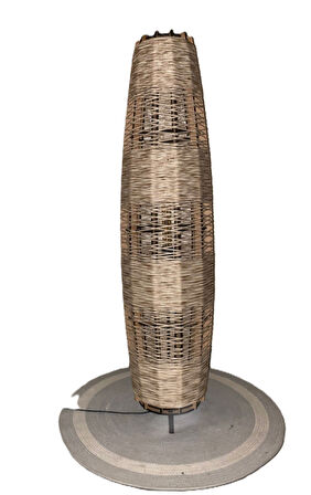 Doğal El Yapımı Lambader Bohem,Ahşap,Modern,Rustik