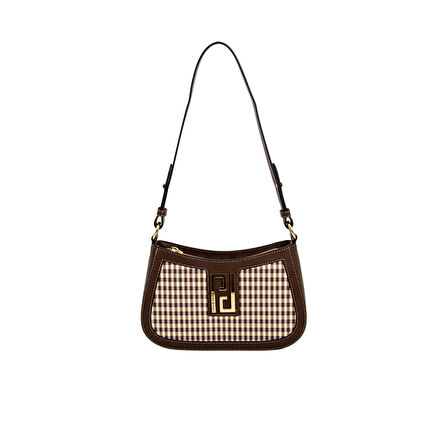 Silver Polo  Kadın Çapraz Çanta 1132-45598 SILVER POLO ÇAPRAZ BAYAN ÇANTASI M191 KAHVE SARI-MAT KAHVE