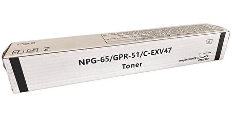 Canon EXV-47 Smart Siyah Toner IR -C  -250i  -255i  -350i  -355i