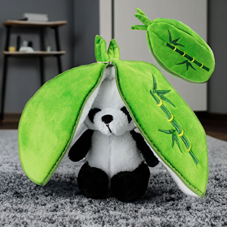 Sürpriz Bambu Panda Peluş 28Cm