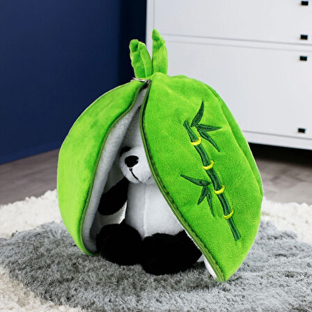 Sürpriz Bambu Panda Peluş 28Cm