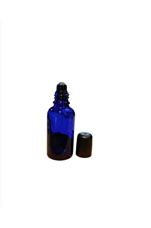 30 Cc Mavi Cam Roll-on Şişesi -30 Ml Şişe - Cam Roll On Şişe - Cam Şişe (50adet )