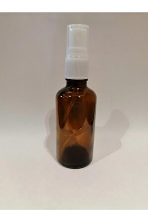 100cc Kahverengi Parmak Sprey Cam Şişe,amber Şişe, 100 Adet