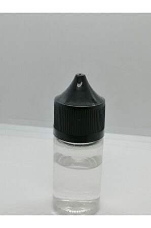 30ml Şeffaf Gorilla Şişe Beyaz Kapak, Plastik Şişe, Boş Şişe, Likit Şişesi, 100 Adet