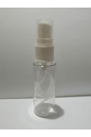 30ml Şeffaf Plastik Şişe+sprey Başlık,dezenfektan Şişesi,medikal Şişe,boş Şişe,100 Adet