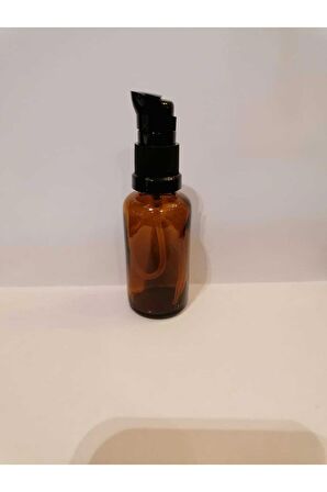 30cc 100 Adet Serum Pompalı Şişe,kahverengi