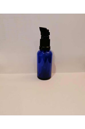 30cc 50 Adet Mavi  Serum Pompalı  Boş Şişe