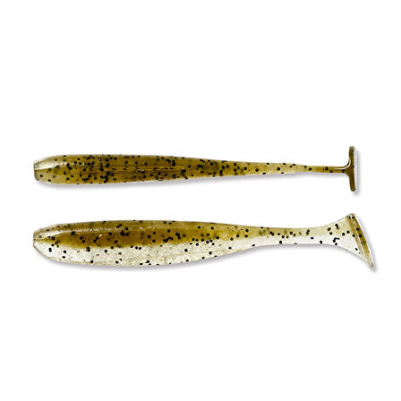 Keitech Easy Shiner 10cm (4") #414 Green Pumpkin PP Shad Kokulu Silikon Balık