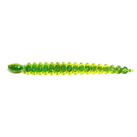 Keitech Custom Leech 7.6cm (3") #424C Lime Chartreuse