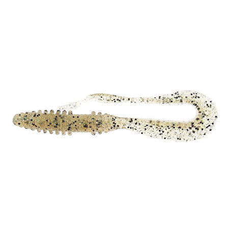 Keitech Mad Wag Mini 8.9cm (3.5") #320 Silver Shad Kokulu Silikon Kurt