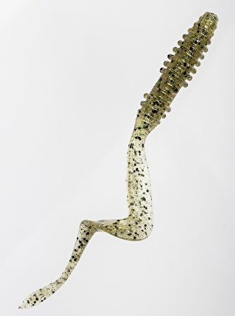 Keitech Mad Wag Mini 8.9cm (3.5") #320 Silver Shad Kokulu Silikon Kurt