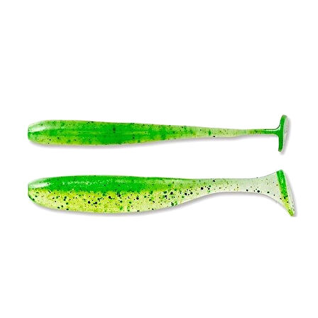 Keitech Easy Shiner 8.9cm (3.5") #424 Lime /Chartreuse Kokulu Silikon Balık