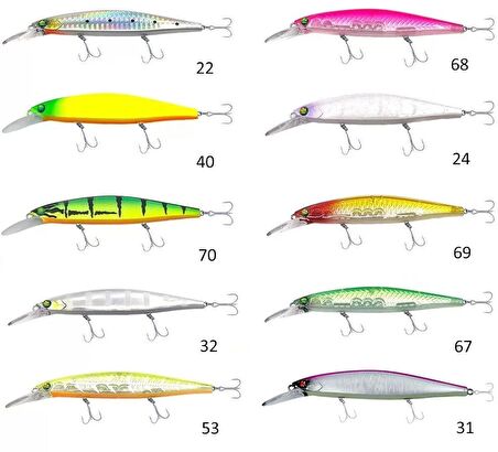 Kendo D Killer's Minnow Hamai 105F 13,2 gr Suni Yem Kendo-70