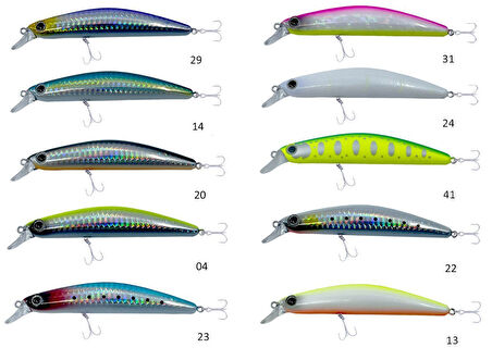 Kendo Killer's Minnow Hasen 100 F 14.1 gr Suni Yem 22