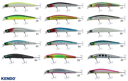 Kendo Haryu 12.5 cm 14.8g Floatıng Suni Yem