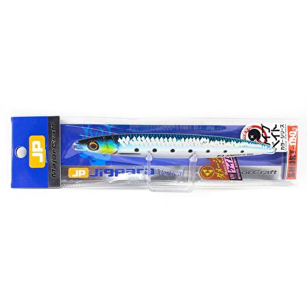 Major Craft Jigpara Vertical Short JPV-100gr 125mm #97 Live Damage Sardine (UV)
