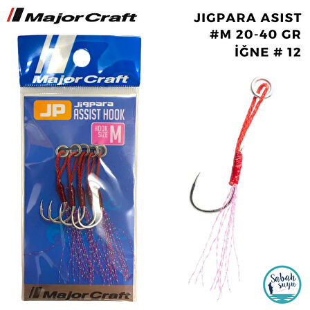 Major Craft Jigpara Tekli Asist İğne #M 20-40gr (5 Adet)