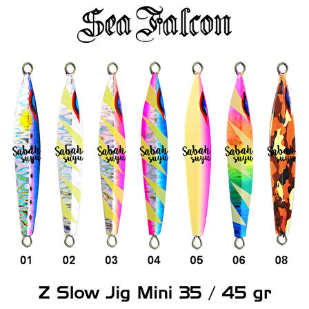 Sea Falcon Z Slow Mini Jig 45gr 08