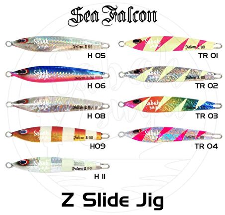 Sea Falcon Z Slide Jig 90gr H 05