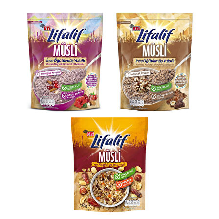 Eti Lifalif Müsli 3 lü Karma Paket
