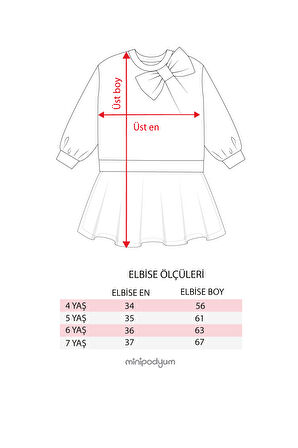 Kız Çocuk Fiyonklu Varak Tüllü Elbise