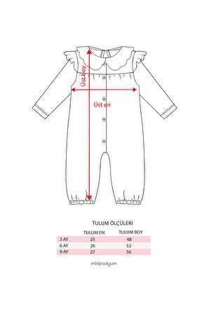 Kız Bebek Düğmeli Tulum ve Body İkili Pamuklu Yenidoğan Set