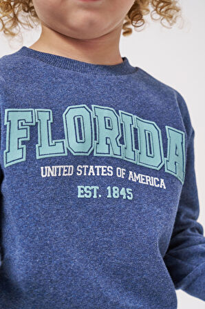 Erkek Çocuk 2 İplik Şardonlu Pamuklu Florida Eşofman Takımı