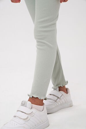 Oh LaLa Kız Çocuk Sweatshirt Ve Fitilli Tayt Pamuklu Alt Üst Takım