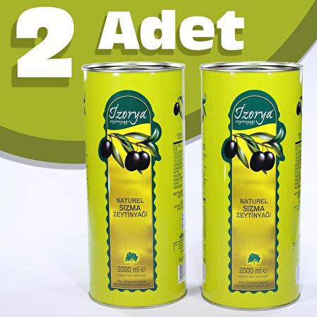 Naturel Sızma Mut Zeytinyağı 2 L 2 li Paket (2 x 2000 ml)