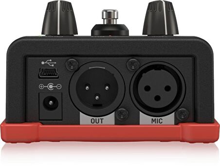 Tc Helicon Voicetone R1 Stüdyo Kalitesinde Canlı Vokal Yankı için Tek Düğmeli Pedal