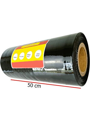 Siyah Streç Ultra Mega Boy Eşya Mobilya Sarma Koruma Ambalaj Streci Taşınma Palet Streci 3300 Gr