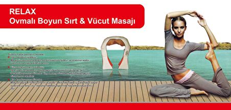 Relax Ovmalı Sırt ve Vücut Masaj Aleti