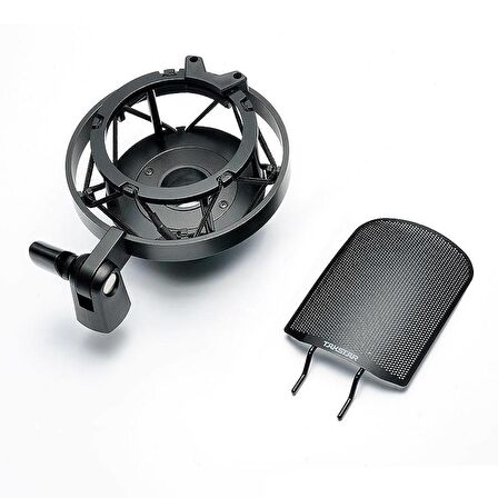 Takstar TAK55 Profesyonel Kondenser Kayıt Mikrofonu 34Mm Dual kapsül Omni - Bidirect - Cardioid