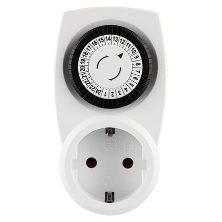 Horoz Timer-1 3500W Mekanik Günlük Zaman Ayarlı Priz