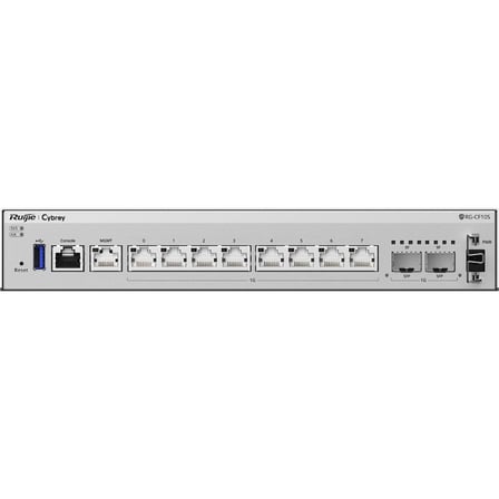RUIJIE CYBREY RG-CF10S 8 PORT GIGABIT+2 PORT 1GB SFP FIREWALL CİHAZI(1 YIL LİSANS DAHİL)