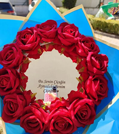 kırmızı Aynalı Buket sana senden daha guzel .......