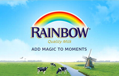 Rainbow Quality Milk Orijinal Evaporated Milk (Buharlaştırılmış Süt) 170 Gr x6 Adet