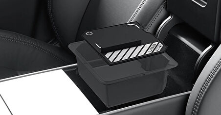 TESLA MODELY JUNİPER Kolçak Düzenleyici+Gizli Saklama Kutusu Set (2Parça)