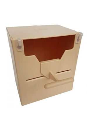 Finch Plastik Yuvalik 9,5 X 14 X 13 ( Kahve V Agiz )