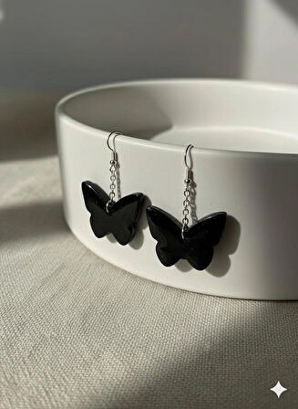 El Yapımı Tasarım Kadın Küpe - Kulağı Ağrıtmayan Çok Hafif ve Renkli Sallantılı Model