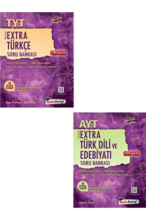 Kafa Dengi Tyt Extra Türkçe Soru Bankası Ayt Extra Türk Dili Ve Edebiyatı Soru Bankası